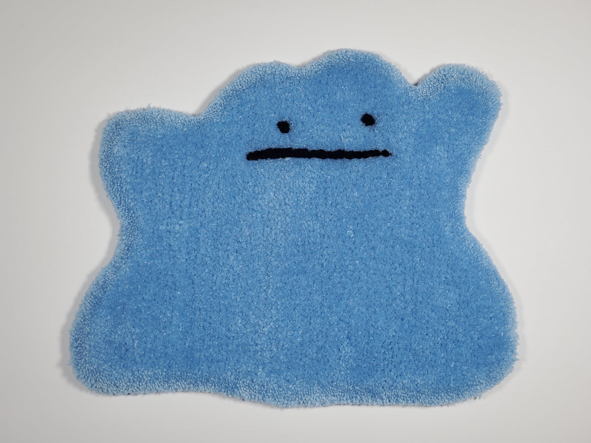 Shiny Ditto Blank Stare Custom Rug