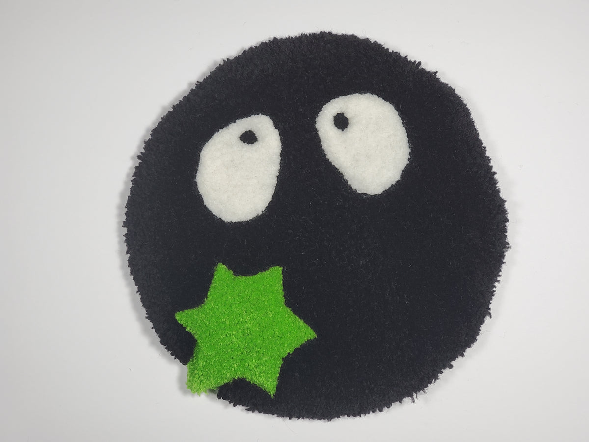 Soot Sprite Green Candy Custom Rug