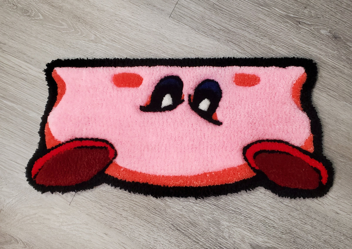Kirby Keyboard Rest Rug