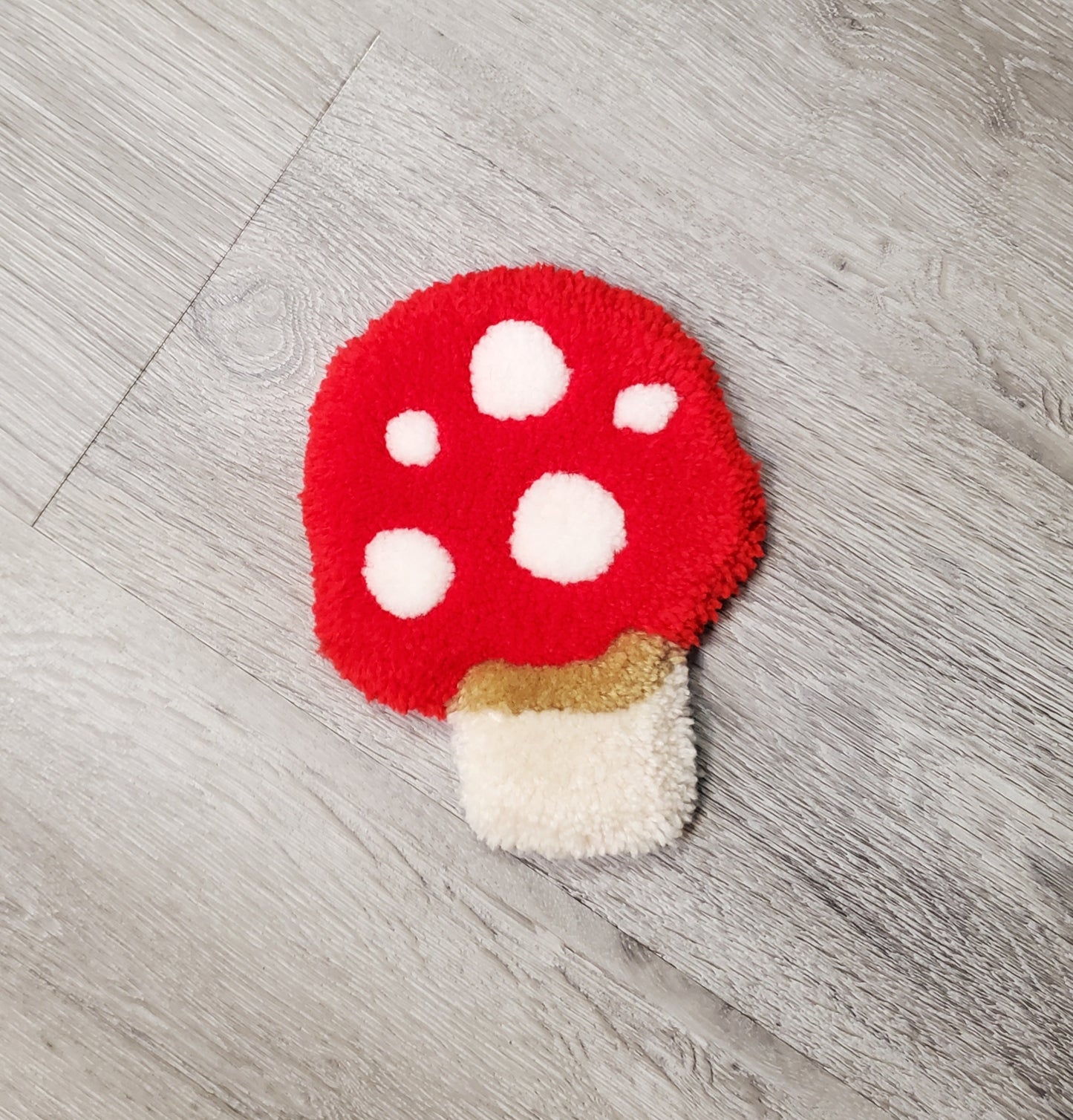 Mushroom Mug Rug